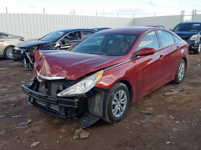 5NPEB4AC7CH453040 - 2012 HYUNDAI SONATA GLS  photo 2