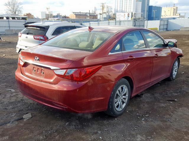 5NPEB4AC7CH453040 - 2012 HYUNDAI SONATA GLS  photo 4