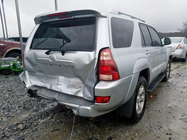 JTEZU14R550054214 - 2005 TOYOTA 4RUNNER SR5  photo 4