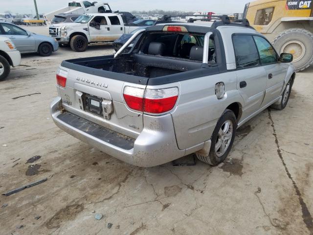 4S4BT62C467103296 - 2006 SUBARU BAJA SPORT  photo 4