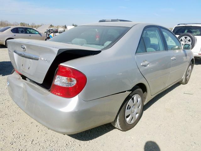 4T1BE32K12U584927 - 2002 TOYOTA CAMRY LE  photo 4