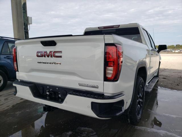 3GTU8CED9LG422520 - 2020 GMC SIERRA C1500 ELEVATION WHITE photo 4