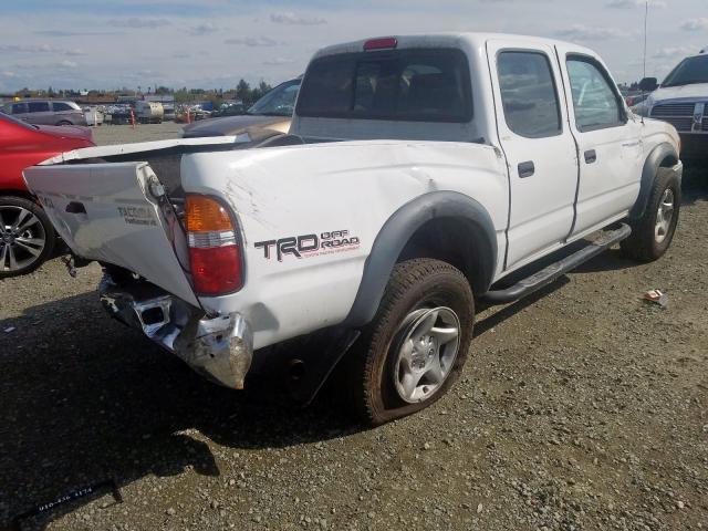 5TEGN92N03Z273876 - 2003 TOYOTA TACOMA DOUBLE CAB PRERUNNER  photo 4