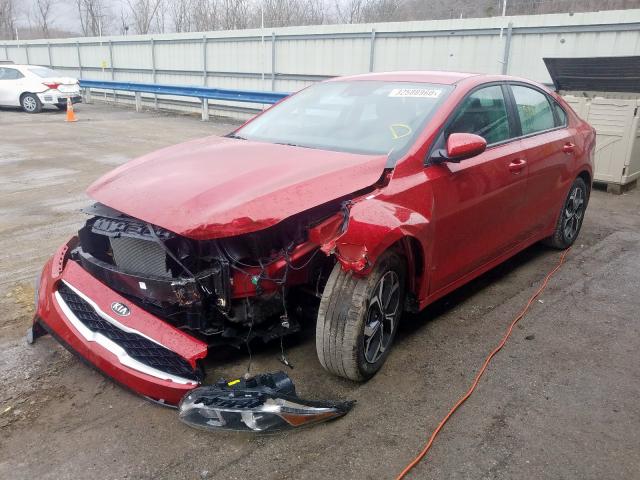 3KPF24AD6KE054796 - 2019 KIA FORTE FE  photo 2