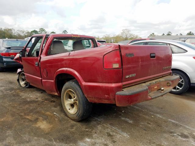 1GCCS14X1X8140624 - 1999 CHEVROLET S TRUCK S10  photo 3