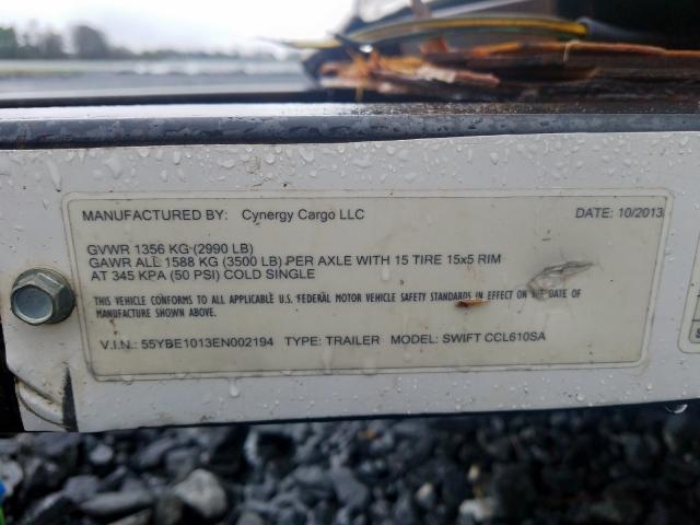 55YBE1013EN002194 - 2018 TRAIL KING ENCLOSED  ფოტო 10