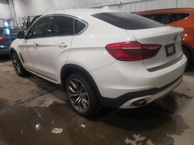 5UXKU2C58G0N83264 - 2016 BMW X6 XDRIVE35I WHITE photo 3