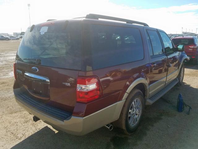 1FMFK17528LA32384 - 2008 FORD EXPEDITION EL EDDIE BAUER  photo 4