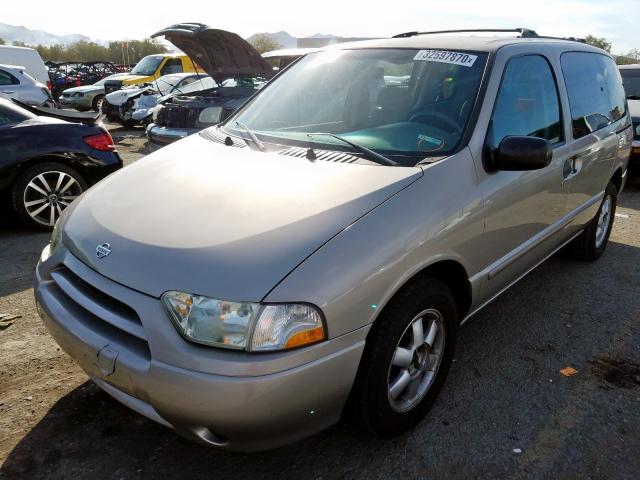 4N2ZN15T72D814107 - 2002 NISSAN QUEST GXE  photo 2