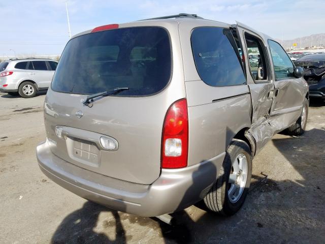 4N2ZN15T72D814107 - 2002 NISSAN QUEST GXE  photo 4