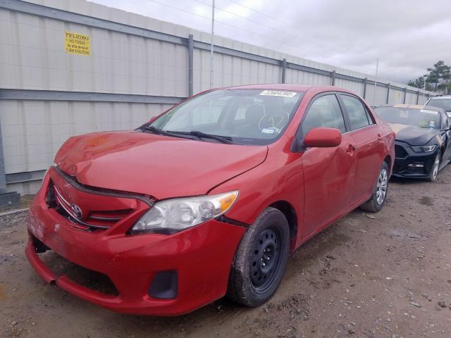 5YFBU4EE0DP086625 - 2013 TOYOTA COROLLA BASE  foto 2