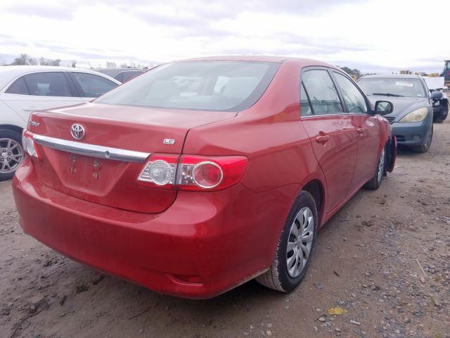 5YFBU4EE0DP086625 - 2013 TOYOTA COROLLA BASE  photo 4