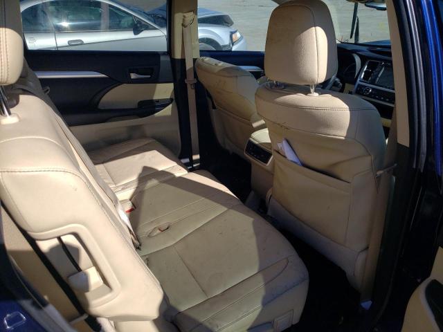 5TDJKRFHXGS318389 - 2016 TOYOTA HIGHLANDER XLE 蓝色 照片 6