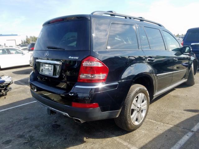 4JGBF71E98A398868 - 2008 MERCEDES-BENZ GL 450 4MATIC  photo 4