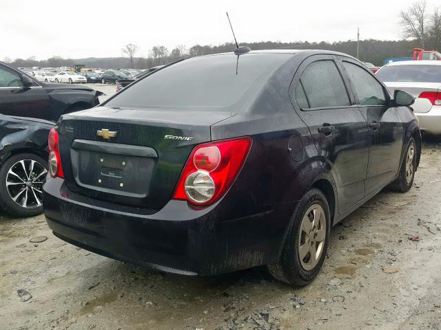 1G1JA5SH1F4155958 - 2015 CHEVROLET SONIC LS  照片 4