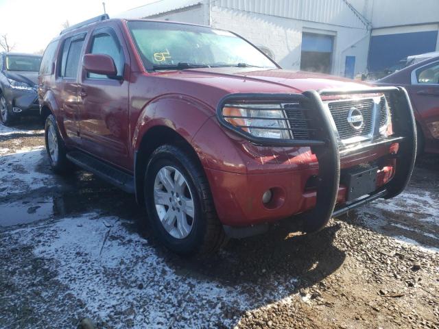 5N1AR18W35C710780 - 2005 NISSAN PATHFINDER LE BURGUNDY photo 1
