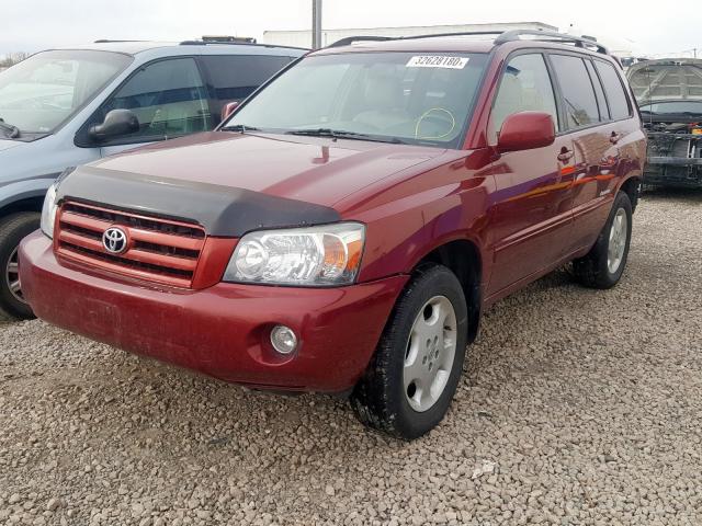 JTEEP21A670195189 - 2007 TOYOTA HIGHLANDER SPORT  photo 2