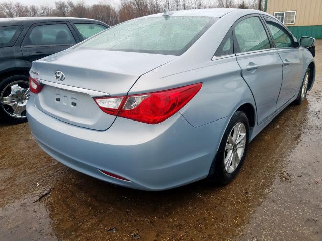 5NPEB4AC2CH456153 - 2012 HYUNDAI SONATA GLS  photo 4