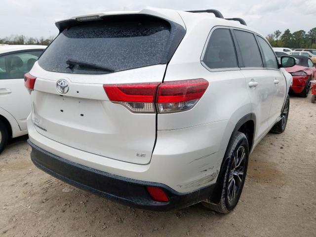 5TDZZRFH9HS224424 - 2017 TOYOTA HIGHLANDER LE  photo 4