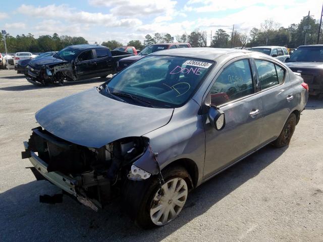 3N1CN7AP5EL870763 - 2014 NISSAN VERSA S  photo 2