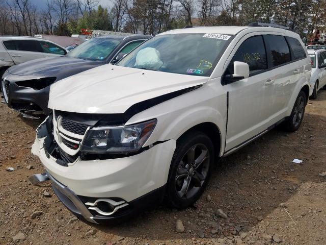 3C4PDCGB4HT517280 - 2017 DODGE JOURNEY CROSSROAD  photo 2