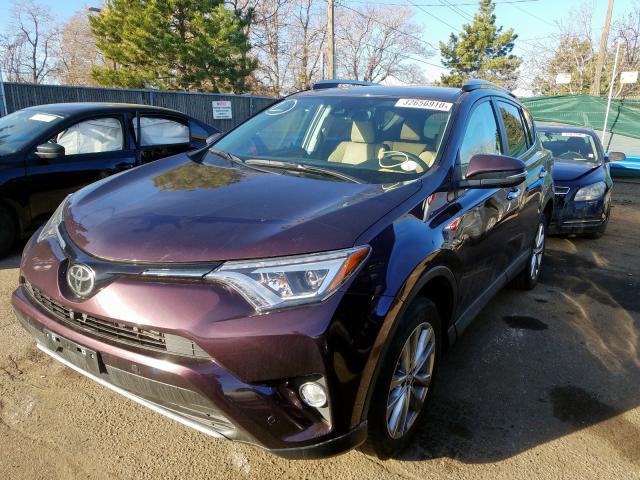 2T3DFREV5HW684320 - 2017 TOYOTA RAV4 LIMITED  photo 2