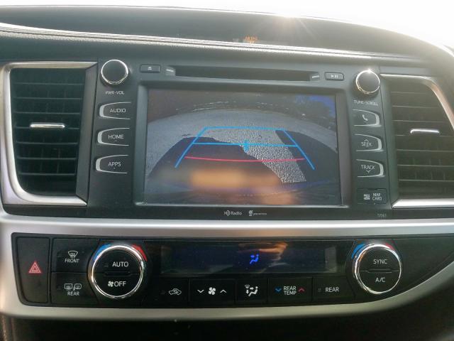 5TDKKRFH6FS074260 - 2015 TOYOTA HIGHLANDER XLE  ფოტო 9