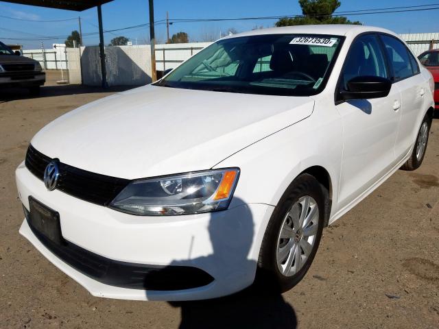 3VW2K7AJ5EM375970 - 2014 VOLKSWAGEN JETTA BASE  照片 2