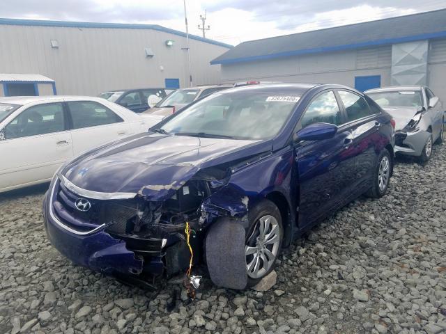 5NPEB4AC2CH482624 - 2012 HYUNDAI SONATA GLS  photo 2