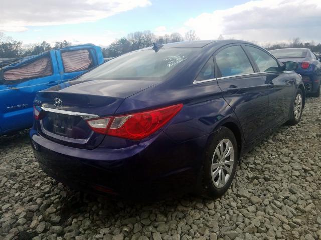 5NPEB4AC2CH482624 - 2012 HYUNDAI SONATA GLS  photo 4