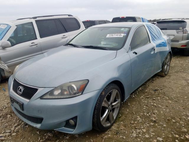 JTHBF5C27B5138463 - 2011 LEXUS IS 250  photo 2