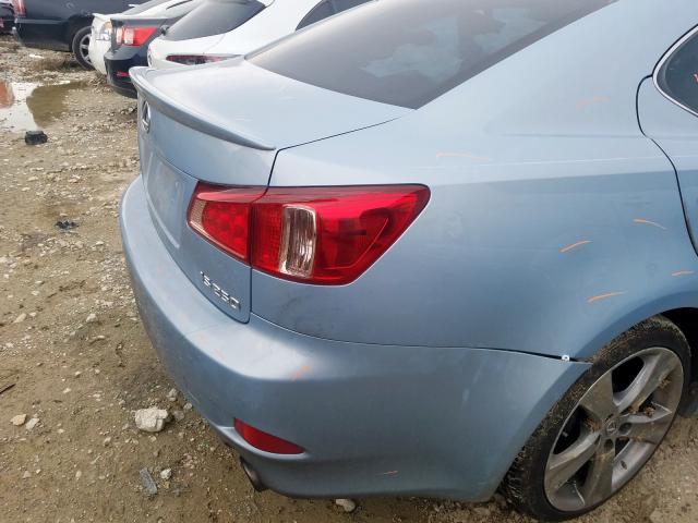 JTHBF5C27B5138463 - 2011 LEXUS IS 250  photo 9