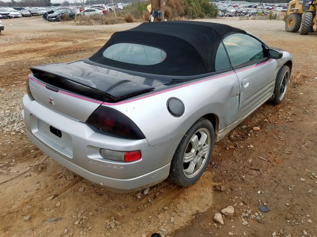 4A3AE85H11E133452 - 2001 MITSUBISHI ECLIPSE SPYDER GT  photo 4