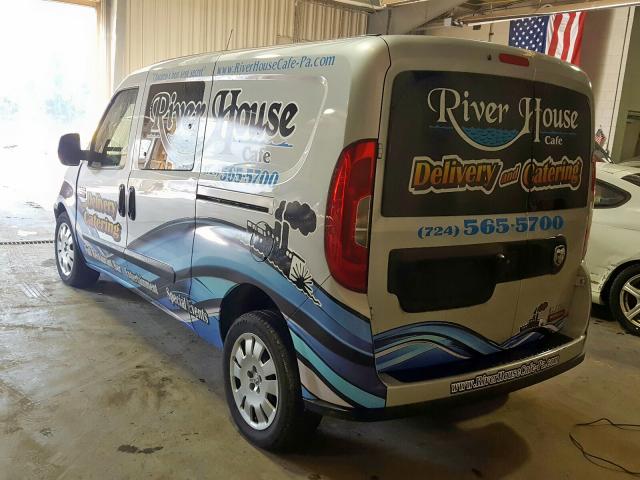 ZFBERFBT6G6A96669 - 2016 RAM PROMASTER CITY SLT  照片 3