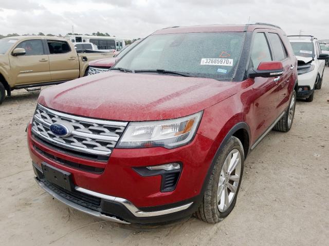 1FM5K7F84JGB07675 - 2018 FORD EXPLORER LIMITED  photo 2