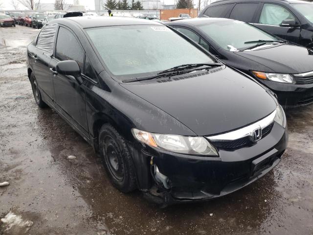 2HGFA1F41BH007417 - 2011 HONDA CIVIC DX-G BLACK photo 1