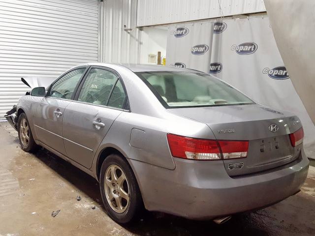 5NPEU46F16H081583 - 2006 HYUNDAI SONATA GLS  photo 3