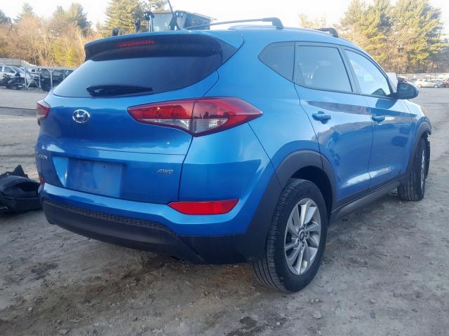 KM8J3CA4XGU201711 - 2016 HYUNDAI TUCSON LIMITED  photo 4