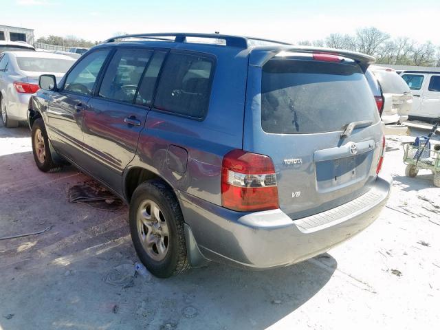 JTEGP21A640041036 - 2004 TOYOTA HIGHLANDER BASE  фото 3