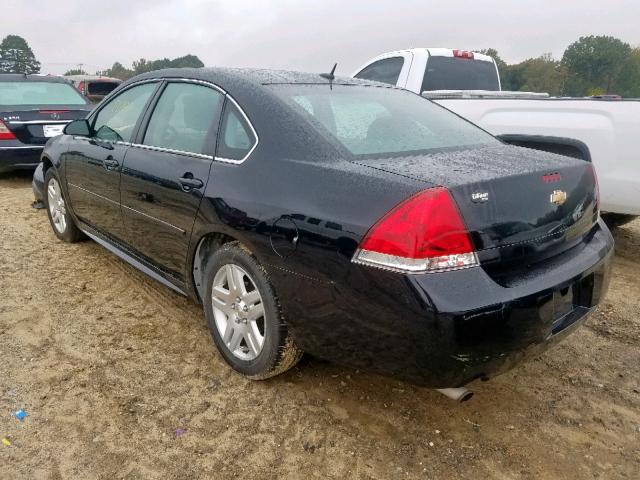 2G1WB5E35F1124713 - 2015 CHEVROLET IMPALA LIM LT BLACK photo 3