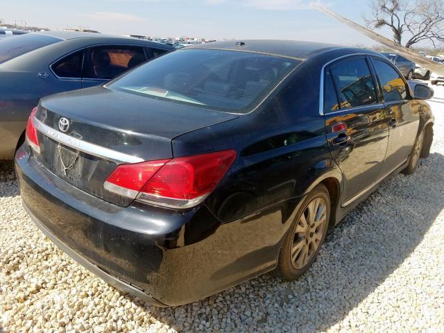 4T1BK3DB6CU446727 - 2012 TOYOTA AVALON BASE  photo 4