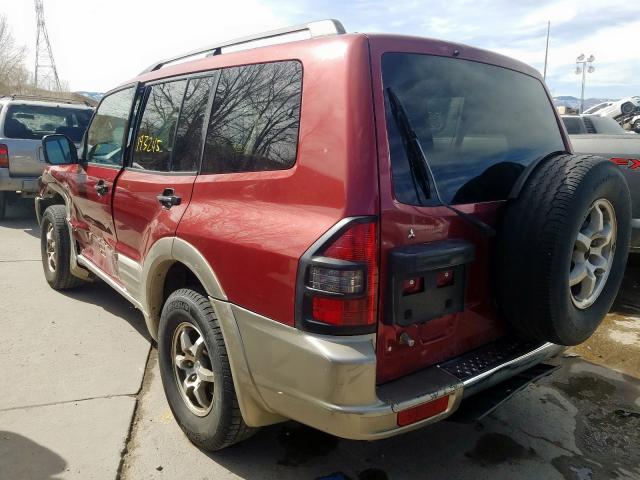 JA4MW31RX2J006040 - 2002 MITSUBISHI MONTERO XLS  photo 3