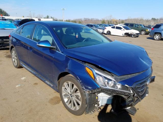 5NPE34AF1HH556856 - 2017 HYUNDAI SONATA SPORT  photo 1