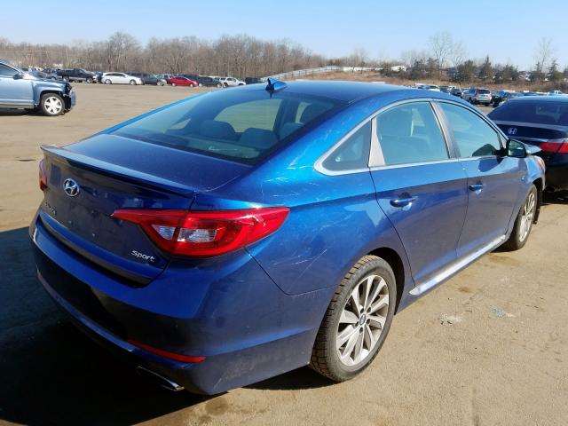 5NPE34AF1HH556856 - 2017 HYUNDAI SONATA SPORT  photo 4