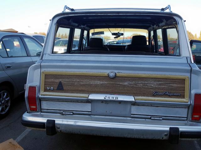 1JCNJ15U0JT070715 - 1988 JEEP GRAND WAGONEER  photo 9