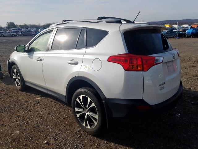 JTMDFREV1FD141377 - 2015 TOYOTA RAV4 LIMITED  photo 3