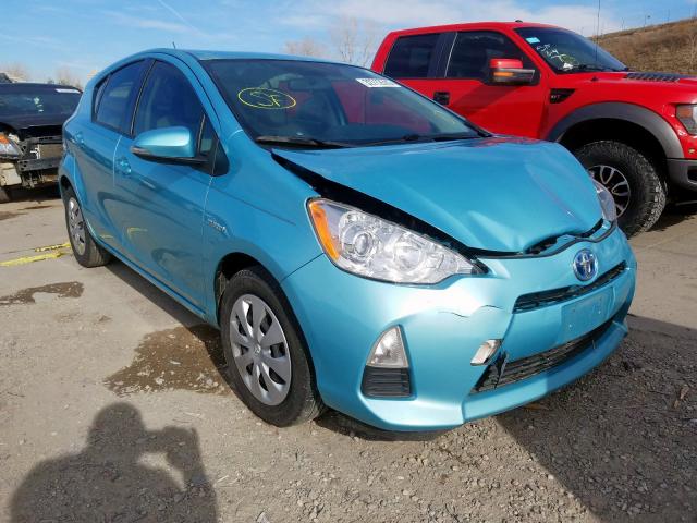 JTDKDTB37E1080937 - 2014 TOYOTA PRIUS C  photo 1