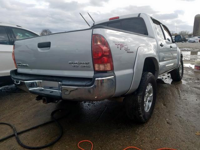 5TEJU62N86Z184584 - 2006 TOYOTA TACOMA DOUBLE CAB PRERUNNER  photo 4