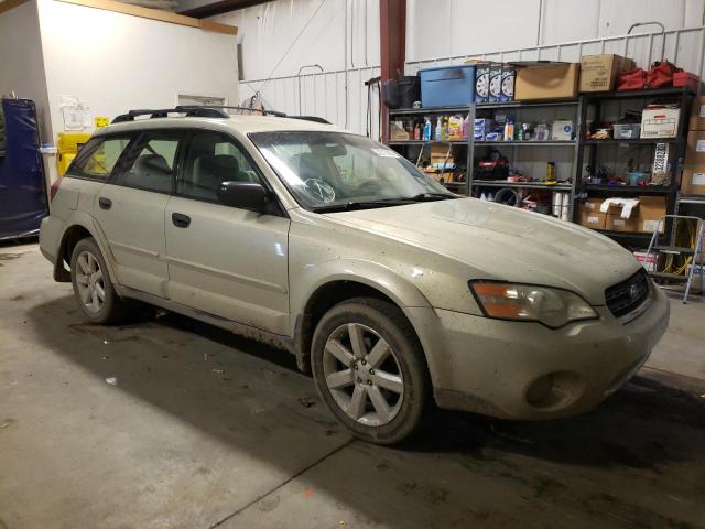 4S4BP61C477331614 - 2007 SUBARU LEGACY OUTBACK 2.5I BEIGE photo 1