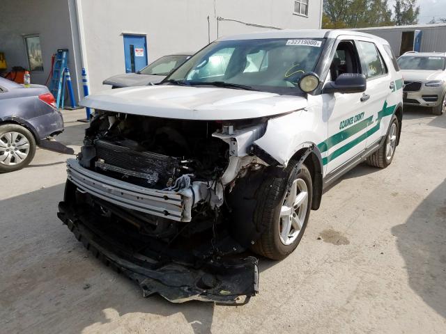 1FM5K8ARXFGC66648 - 2015 FORD EXPLORER POLICE INTERCEPTOR  photo 2